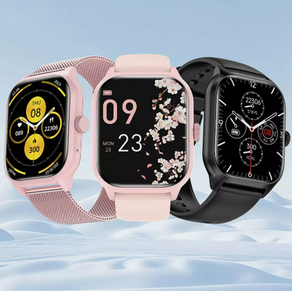 SMARTWATCH 2024 BLUETOOTH CHIAMATE iOS ANDROID - ROSA